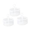 3pcs Transparent Facial Cleaning Bubbling Tool Portable Bubble Cup for Easy Foaming Durable Skin Care Dispenser for Home Use and Decoration view 1