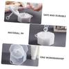 3pcs Transparent Facial Cleaning Bubbling Tool Portable Bubble Cup for Easy Foaming Durable Skin Care Dispenser for Home Use and Decoration view 4