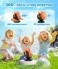 Halloween Bubble Machine, Bubbles Blower for Kids, Toddlers - 360 Rotation, 75 Adjustment, with LED Light - Bubble Toys Gifts for Boys, Girls, Outdoor, Birthday, Party view 4