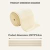 LIANTIAN Wall Padding for Bedroom, Wall Padding Panels, Wall Padding for Kids Playroom Safe Collision Prevention, Suitable for Bedroom Kindergarten(Green,200 * 8 * 0.8cm) view 3