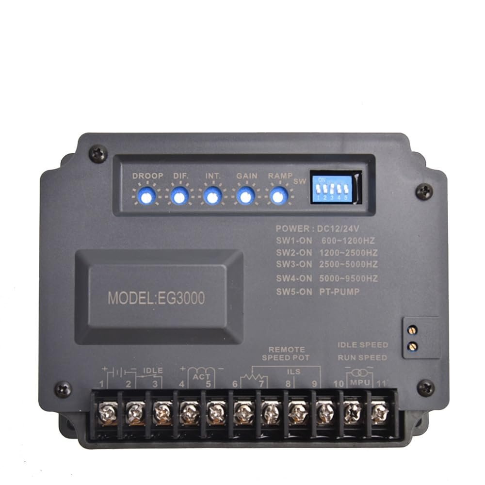 EG3000 EG2000 Generator Engine Governor Speed Controller Module Regulator Brushless Part Engine Electronic Control Part(EG3000)