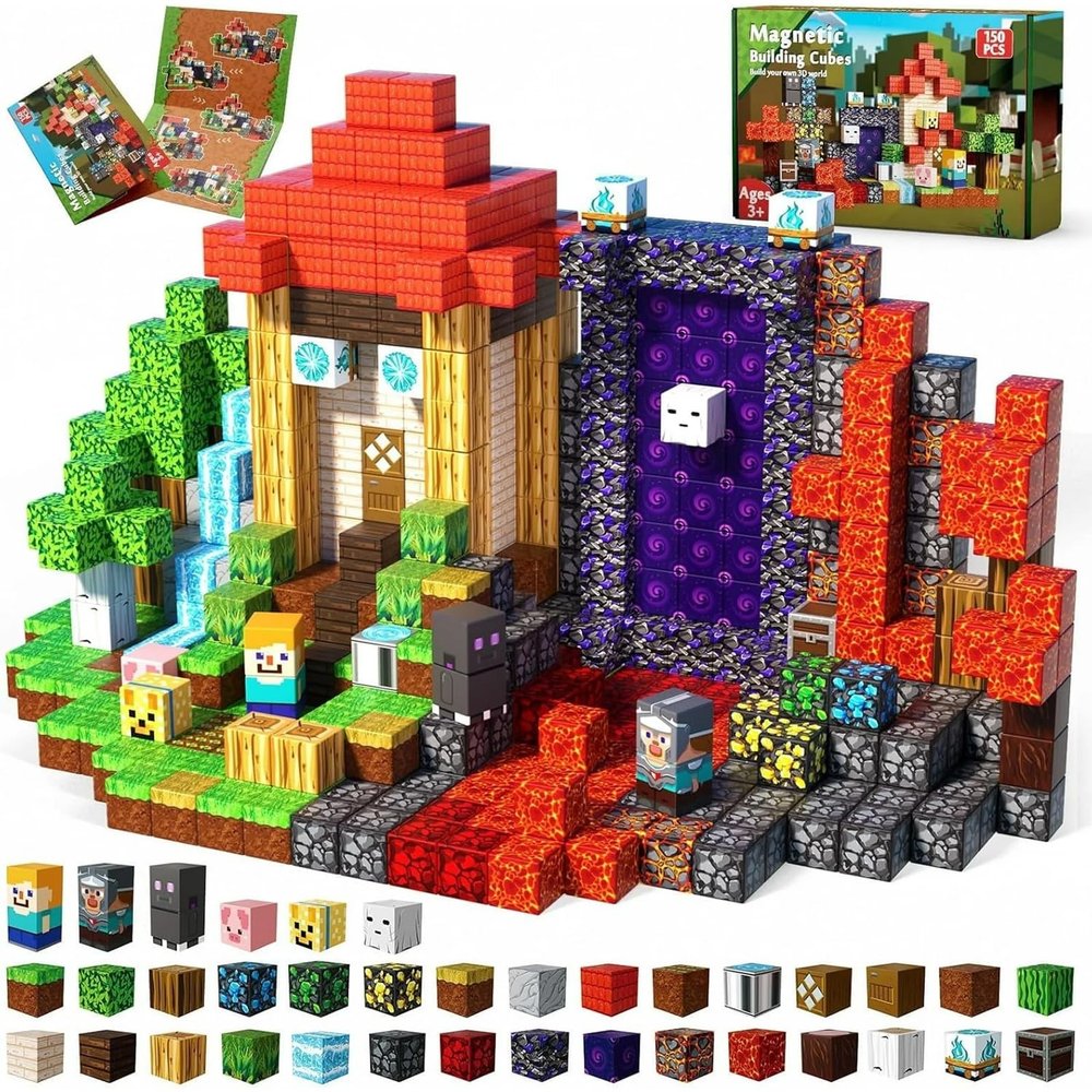 Annexfun Forest Magnetic Blocks - 150 PCS Build