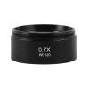 1pc 0.3X 0.5X 0.7X 0.75X 1X 1.5X 2.0X Auxiliary Barlow Objective Lens Thread M48mm for Zoom Stereo Binocular Trinocular Microscope(0.7X) view 1