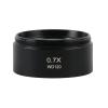 1pc 0.3X 0.5X 0.7X 0.75X 1X 1.5X 2.0X Auxiliary Barlow Objective Lens Thread M48mm for Zoom Stereo Binocular Trinocular Microscope(0.7X) view 3