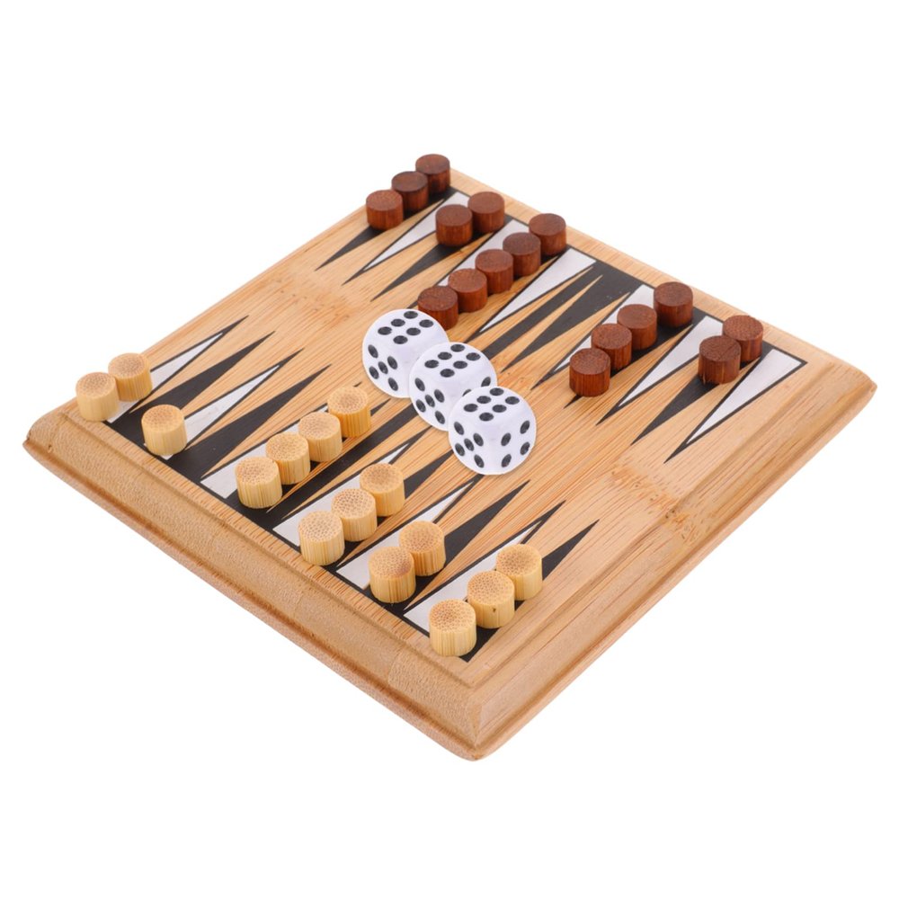 HOOTNEE Mini Portable Chess Game for Boy Girl and Adults Lightweight Strategy Board Game for Travel Enhances Logic and Imagination Skills Tabletop Toy