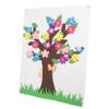 HOOTNEE 1Set Felt Story Board Preschool Wall Tree Decor DIY Flower and Butterfly Decor for Home Classroom Encourages Creativity and Socialization Great Idea for Holidays view 1
