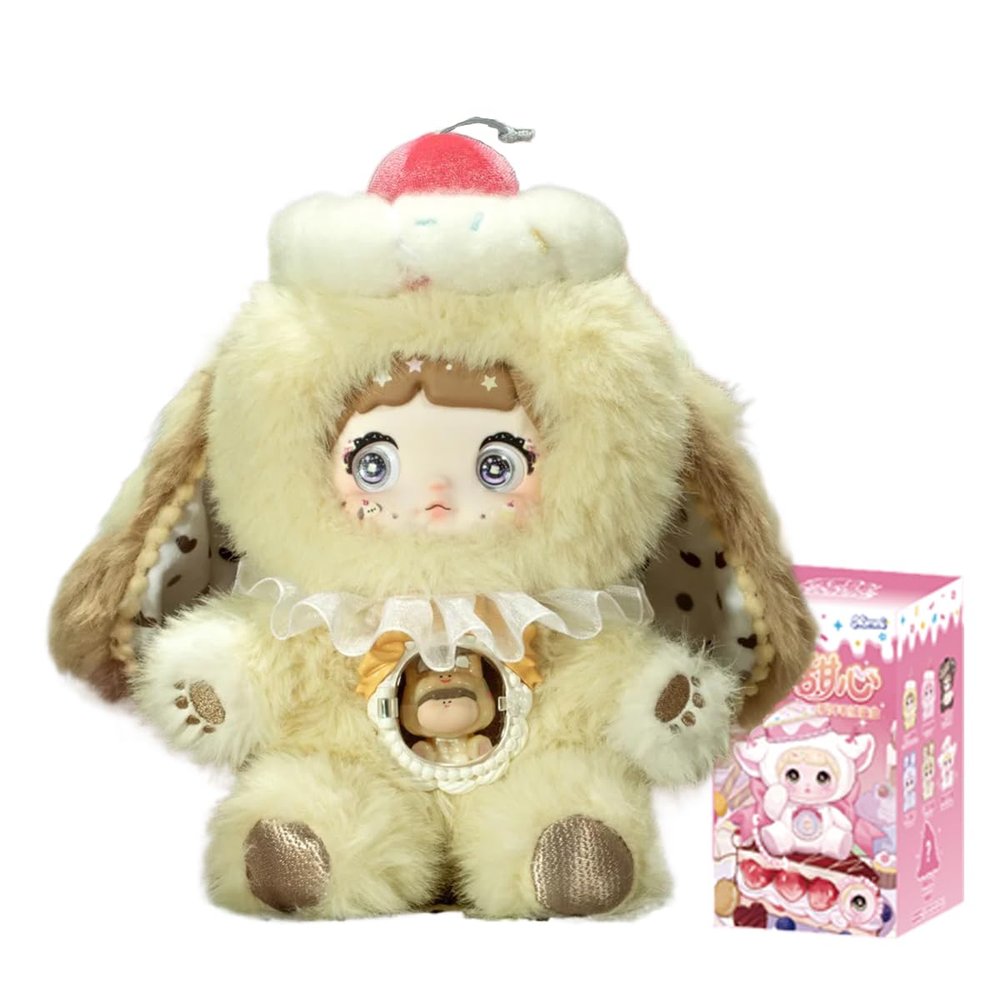 Aven Rabbit Nommi A Bite of Sweetness Series Blind Box Action Figures Mystery Box Cute Random Toys Birthday Gift Christmas Collectible Toy for Desktop Ornaments, 1PC