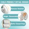 8 in 1 Toddler Slide Set, Kids Slide for Toddlers, Toddler Climber Slide PlaySet with Basketball Hoop,Outdoor Indoor Playground for Toddlers Upgraded view 4