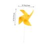 12pcs Graffiti Pinwheels DIY Kit Fun Craft for Early Education Parent Interaction Windmill Assembly for Boys view 2