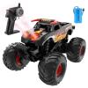 Eallpha Amphibious Remote Control Car 4WD | RC Monster Truck with Dual Spray Mist & Led Lights,1:16 Scale Waterproof RC Cars for All Terrain Off-Road Pickup Toys Gifts for Boys/Girls Age 8-12+ view 1