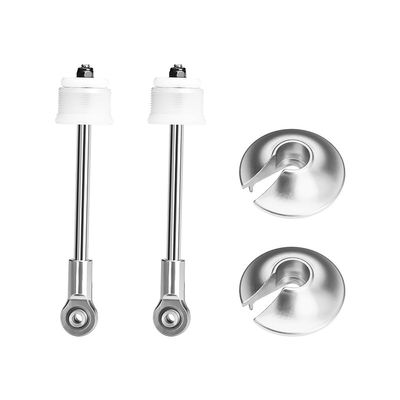 GPM 4140 Carbon Steel+Aluminum 6061-T6 Rear Shock Absorber Shaft Core Kit For 1/5 Kraton 8S 4X4 Rtr Brushless Speed Truck-Ara110002 (Silver)