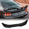 Rear Trunk Spoiler Compatible with Ford Mustang GT Dark Horse 2024 2025 Gloss Black ABS Rear Lip Wing Spoiler Deck Lid view 1