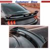 Rear Trunk Spoiler Compatible with Ford Mustang GT Dark Horse 2024 2025 Gloss Black ABS Rear Lip Wing Spoiler Deck Lid view 3