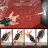 Erdizhu Spider String Shooter Toy, Web Launcher with Gloves, Cool Gadgets String Gloves Shooters Toy for Superhero Role-Play (Black) view 3