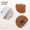 120-Pocket Currency Banknote Holder, Pu Leather Embossed Design, 240 Bill Capacity with Transparent Pages for Collectors and Enthusiasts view 2