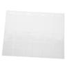 SHOWERORO Stamp Album Replacement Pages 10 Sheets Plastic Stamp Holder Coin Collection Pages for Collectors view 1