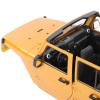 Alomejor 1/10 RC Car Body Shell Durable Unassembled Kit for SCX10 90046 313mm Wheelbase Open Car Body Shell Accessory, Fun to Assemble, for RC Enthusiasts (Yellow) view 2