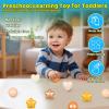 STARBOLO Star Ball Pit Balls for Toddlers - 50 100 200 500 Pack BPA Free Crush Proof Plastic Balls for Ball Pit, Gift for Kids Toddlers Birthday Christmas Decor Giant Friendship Banner Props view 3