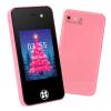 Kids Smart Phone, Christmas Birthday Gifts for Boys Girls Toddler Cell Phone Toys with Dual Camera Music Player Mini Educational Learning Games Fake Phone for 4-8 Year Old with 16G SD Card (Pink) view 1