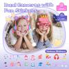 Kids Smart Phone, Christmas Birthday Gifts for Boys Girls Toddler Cell Phone Toys with Dual Camera Music Player Mini Educational Learning Games Fake Phone for 4-8 Year Old with 16G SD Card (Pink) view 3