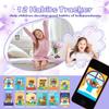Kids Smart Phone, Christmas Birthday Gifts for Boys Girls Toddler Cell Phone Toys with Dual Camera Music Player Mini Educational Learning Games Fake Phone for 4-8 Year Old with 16G SD Card (Pink) view 4