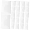 YARNOW 25Pcs Hard Card Sleeves for Trading Cards Protectors for Baseball Football Id Badges and More and Card Holder for Comprehensive Protection view 1