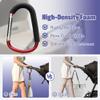sprookber 6.7 Inch Large Stroller Hooks for Diaper Bags & Purses, Heavy Duty Mommy Hooks for Shopping, Grocery, Backpack  Baby Stroller Accessories, Set of 2 (Red) view 4