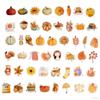 100PCS Fall Stickers Cute Autumn-Themed Stickers Thanksgiving Decorations for Adults and Teens Suit for Water Bottles Laptops Scrapbooks Cards view 3