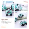 FELTECHELECTR 5Pcs Retro Tank Funny Wind Up Tank for Cartoon Clockwork Early Education Boys for Indoor and view 4