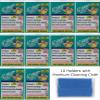 10-Count Pro-Mold 35pt EZ-Snap Trading Card Holders Holds Sleeved Card UV Protection CH35SA with Cleaning Cloth view 2
