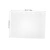 OHPHCALL 10 Sheets Stamp Collecting Pages Standard Stamp Holder Album Inserts Plastic Coin Storage Sleeves view 2