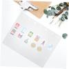 FUNOMOCYA Stamp Collecting Album Pages 10 Sheets Coin Holder Inserts Double-Sided Stamp Storage for Coin Collection No Outer Shell for Collectors view 4