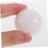 MOLUCKFU 40PCS Openable Lottery Balls for Party Games 4CM Sphere Game Balls White Raffle for Entertainment Activities for Festivals and Prize Draws view 2