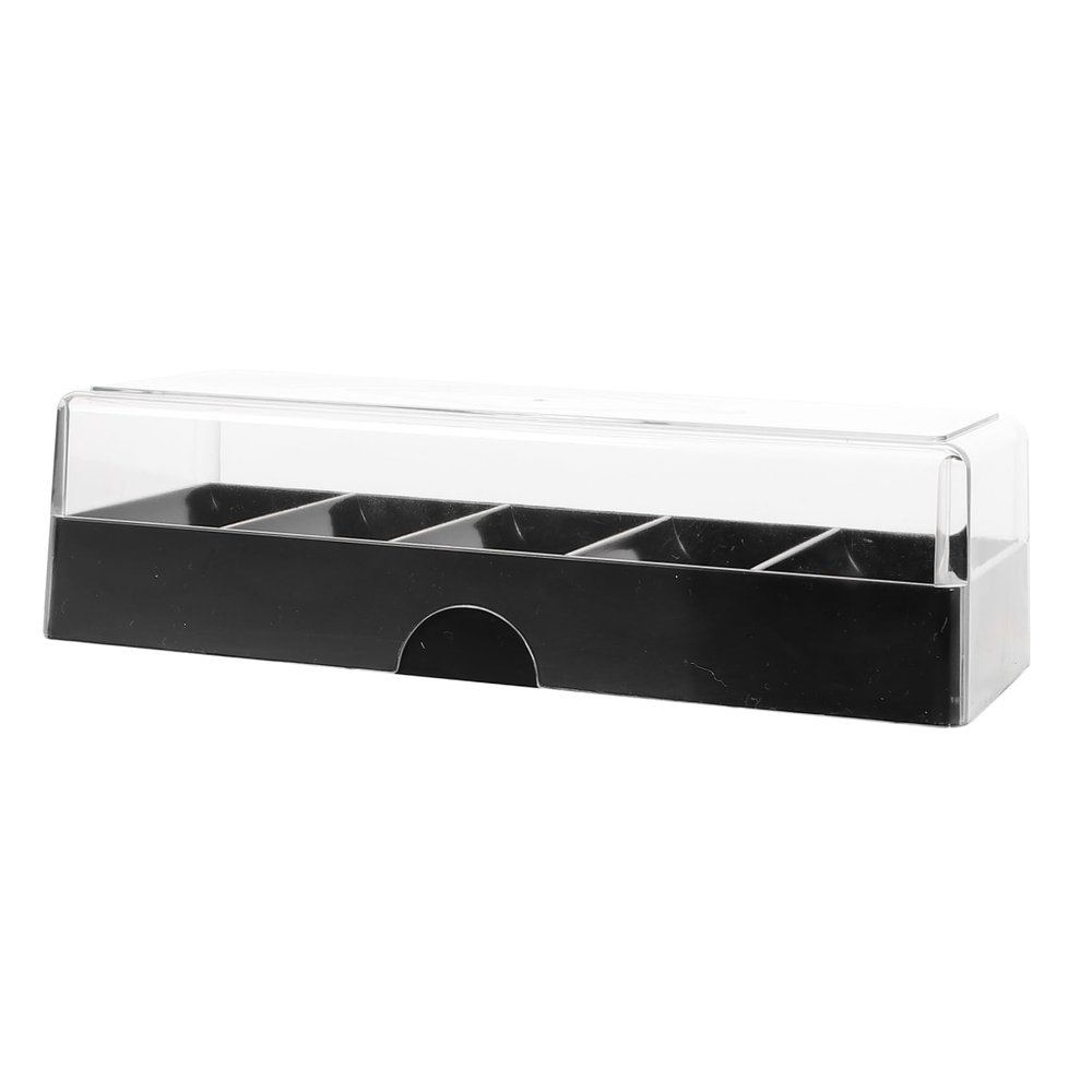 BRIGHTFUFU Acrylic Poker Chip Holder Rack Multi-Function Chip Case Removable Trays Portable Design for Poker and Clubs
