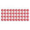 12 Sided Dice Set Polyhedral Dice 40Pcs Durable Plastic Easy Read Numbers for Board Games Family Party Club Education Entertainment (Red) view 1