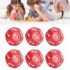 12 Sided Dice Set Polyhedral Dice 40Pcs Durable Plastic Easy Read Numbers for Board Games Family Party Club Education Entertainment (Red) view 4
