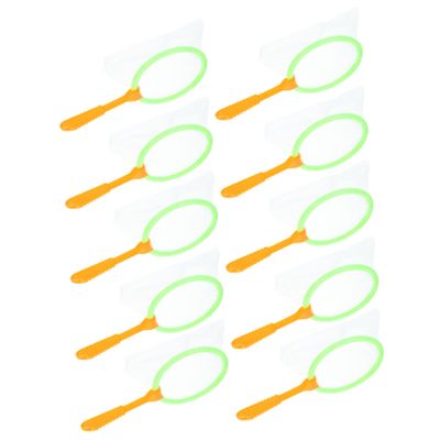 FELTECHELECTR 12Pcs Portable Insect Catching Nets Butterfly Fishing Net for Collector Kit for Boys Encourages Fun Nature Exploration
