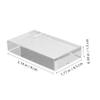 CHILDWEET Glass Rectangular Prism for Science Experiments Decorative Optical Prism for Photography for Sun Catcher 10cm Long view 2