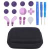 17 in 1 Purple Thumbsticks Joystick Repair Kit for Elite Series 2 Wireless Controller, Easy Installation, Stylish Appearance, DIY Style Key Sets view 1