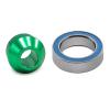 1 Set Aluminum Bearing Adapter 6160-T6 Suitable for Rustler 4X4 Slipper Shaft RC Car Accessories view 3