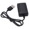 Drfeify Fast Charging RC USB Charger Connector Compact Portability for 144001 104001 Remote Control Car, Black Electronic Components view 1