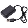 Drfeify Fast Charging RC USB Charger Connector Compact Portability for 144001 104001 Remote Control Car, Black Electronic Components view 4
