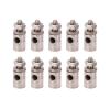 CHICIRIS Sturdy D1.8mm RC Push Rod Connectors, 10pcs Stainless Steel Linkage Stoppers for Precise Adjustment, Suitable for 1.5mm - 1.8mm Pushrods view 3