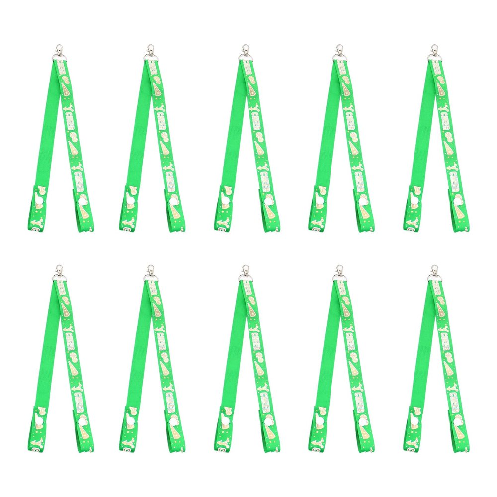 10Pcs Adjustable Cheerleader Pompon Holder Strap With Buckles Cheerleading Accessories For Cheer Backpack Easy To Use