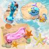 2 Pack Slimes, Slime for Kids Mermaid Shell, Butter Cloud Slime kit for Girls Ages 8-12,Toys for Girls and Boys, 4-10 Year Old Girl Birthday Christmas Party Favors for Kids Goodie Bag Stuffers view 3