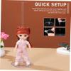 MOLUCKFU BJD Doll Stand Holder for Collectible Figures 15pcs Adjustable Display Stands for Desktop Use Supports Action Figures and Doll Accessories view 3
