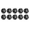 12 Sided Dice Set Polyhedral Dice 40Pcs Durable Plastic Easy Read Numbers for Board Games Family Party Club Education Entertainment (Black) view 4