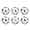 12 Sided Dice Set Polyhedral Dice 40Pcs Durable Plastic Easy Read Numbers for Board Games Family Party Club Education Entertainment (White) view 4