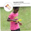 BRIGHTFUFU 4Set Wooden Egg and Spoon Race Game Fun Outdoor Relay Race for Balancing Game for Family Picnics Birthday Parties and Class Activities view 4