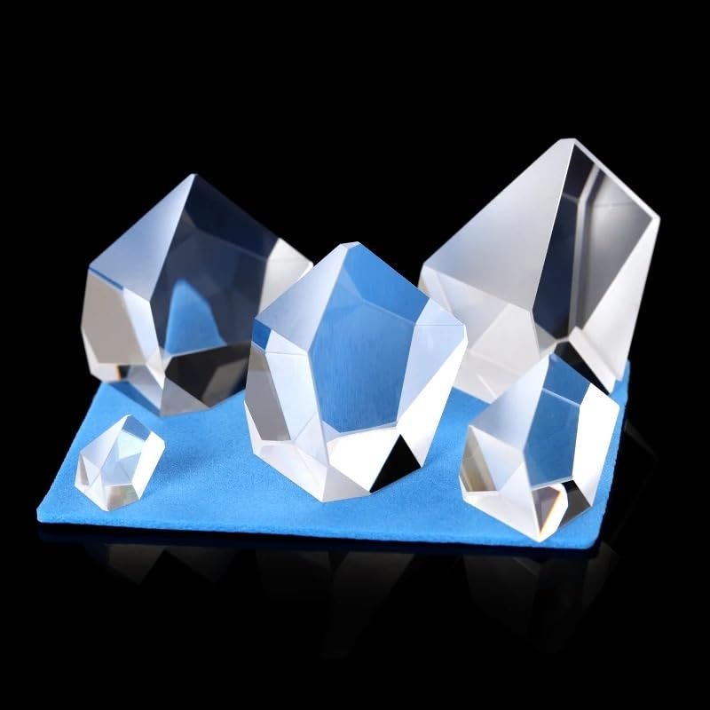 SIKOWEI Right Angle Ridge Prism Image Transfer Prism Special /k9 Material/Applicable Optical Path((01) 10mm)